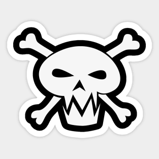 Cráneo Monster Sticker